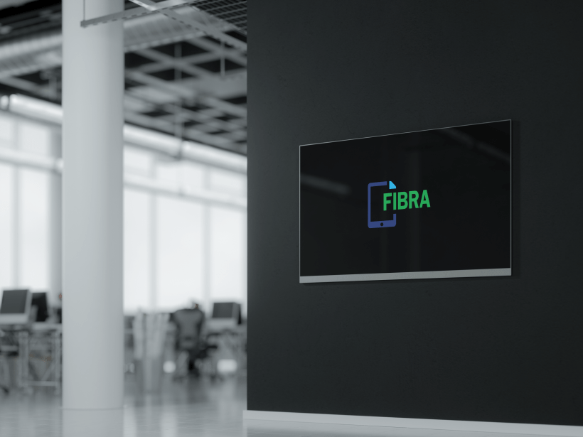 Fibra Logo Mock Up
